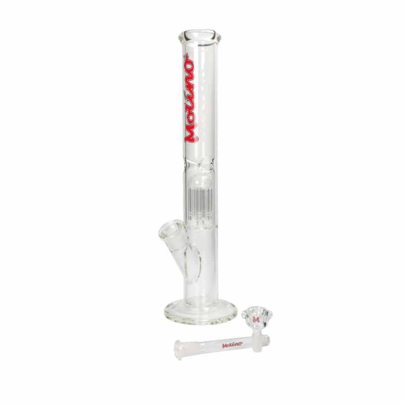 02-V1 Glass Percolator Bong - Molino Glass Bongs