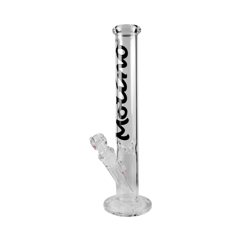 Classic Glass Cylinder Bong - Molino Glass Bongs - 5mm thick Glass
