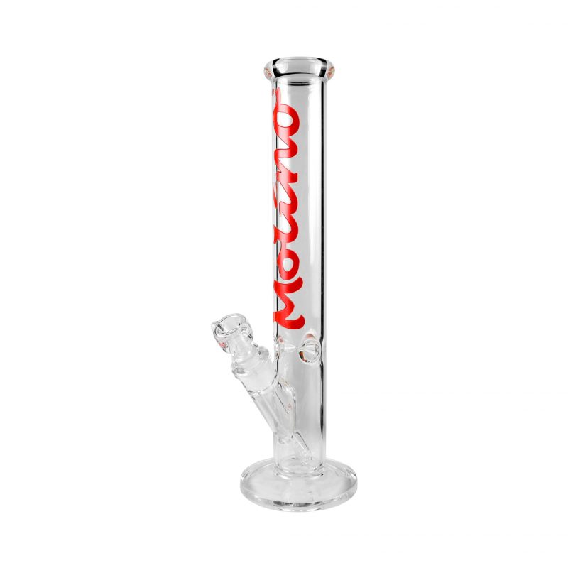 Classic Glass Cylinder Bong - Molino Glass Bongs - 5mm thick Glass