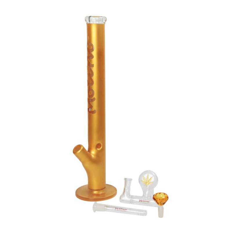 Goldfinger Glass Bong Set - Molino Glass Bongs
