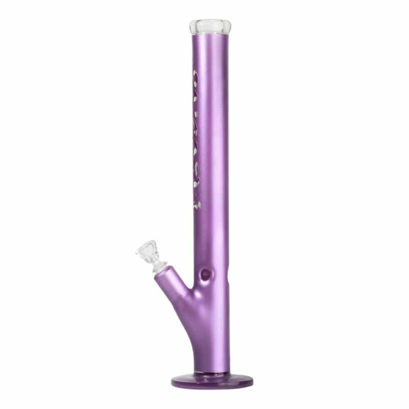 Purple Haze Coated Glass Bong  - Molino Glass Bongs