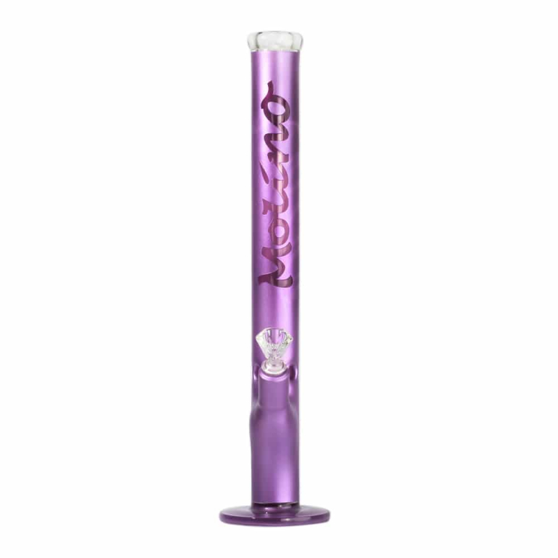 Purple Haze Coated Glass Bong  - Molino Glass Bongs
