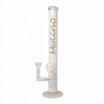 White Widow Glass Bong Set - Colored Bongs - Molino Glass Bongs
