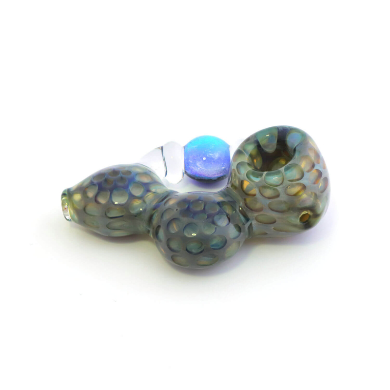 Weed Pipe – Honeycomb Mini Galaxy - Molino Glass Bongs