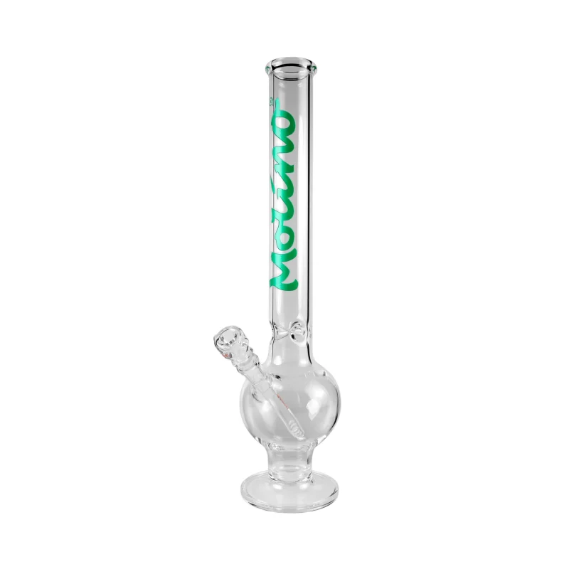 new york bong straight tube bong - B5-006-Green