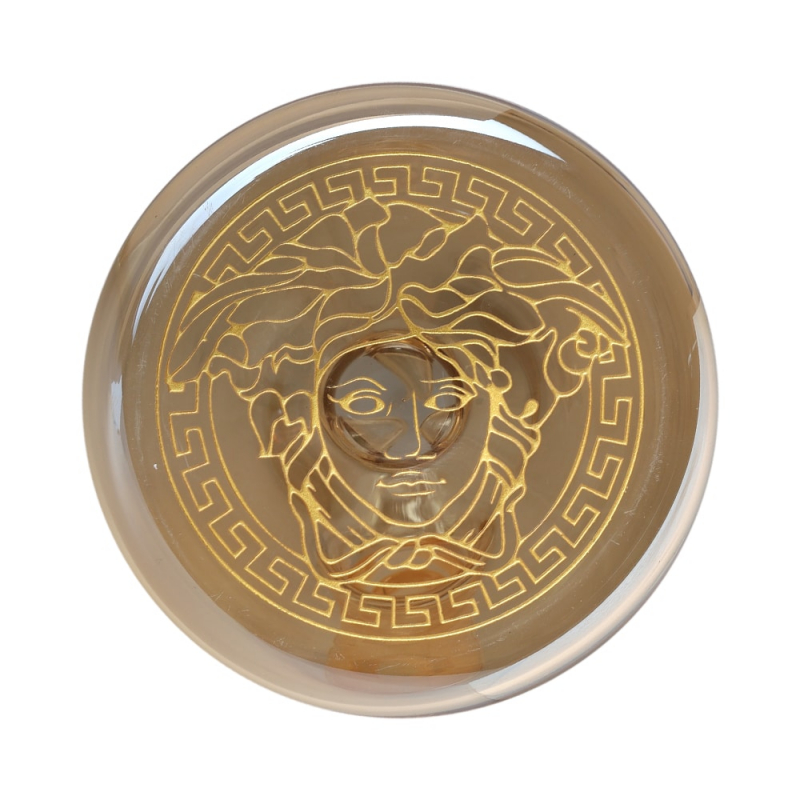 Golden Medusa Bong  - Molino Glass Bongs
