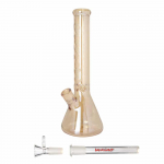 Golden Medusa Bong  - Molino Glass Bongs