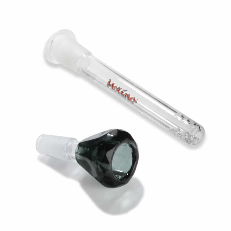 Black Widow Bong - Molino Glass Bongs