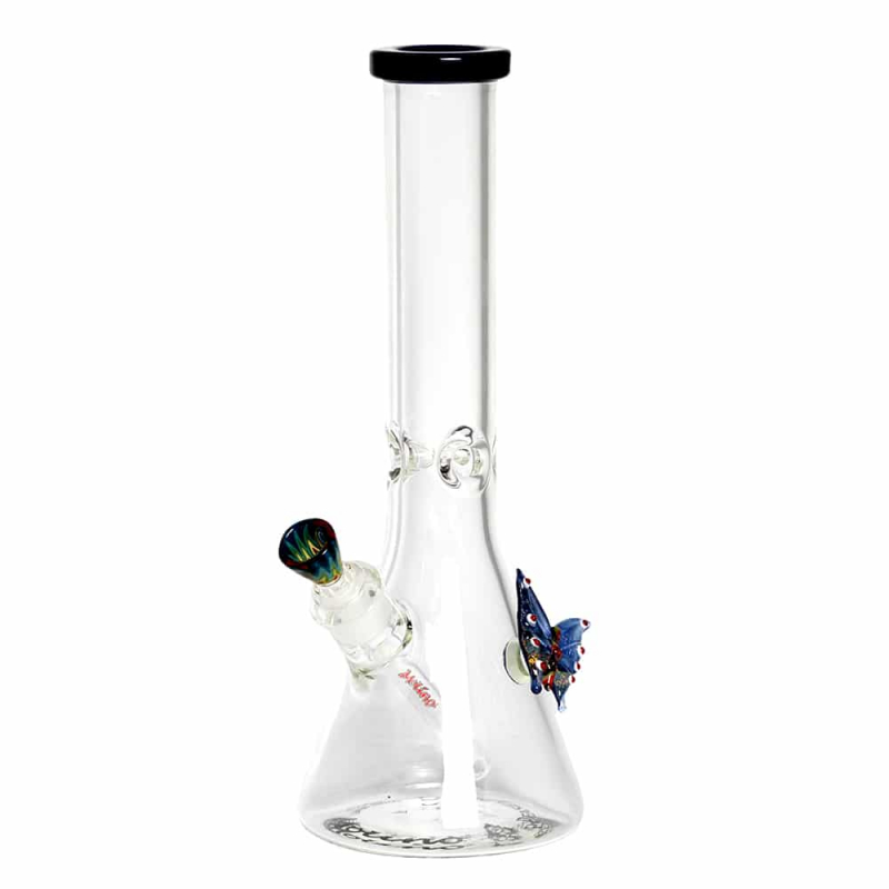 Butterfly Bong - Molino Glass Bongs - Beaker Bong