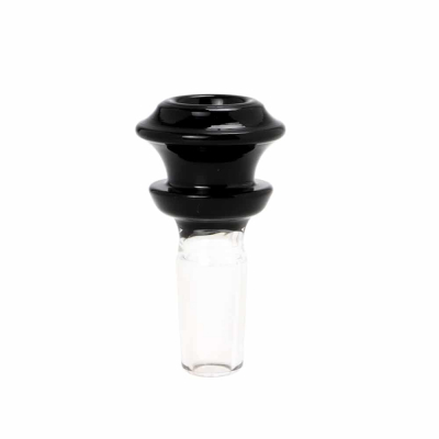 Black Glass Bong Bowl - Molino Glass Bongs