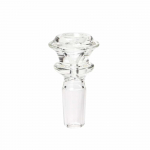 Clear Glass Bong Bowl - Molino Glass Bongs