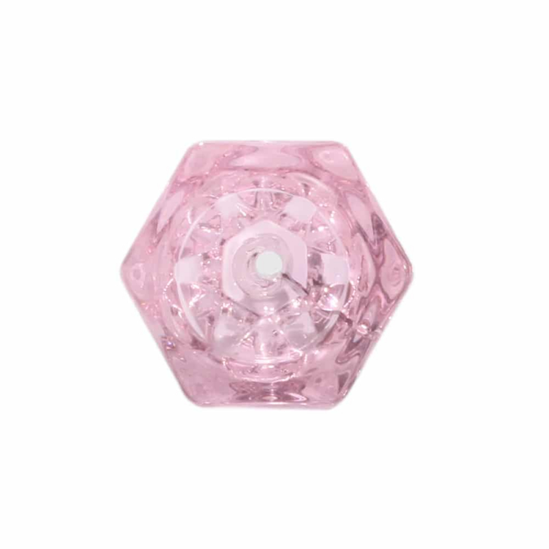 Pink Diamond Bong Bowl - Molino Glass Bongs