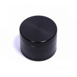 4 Pieces Aluminium Grinder Black - Closed