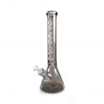 Silver Medusa Beaker Bong - 9 mm glass - Molino Glass Bongs