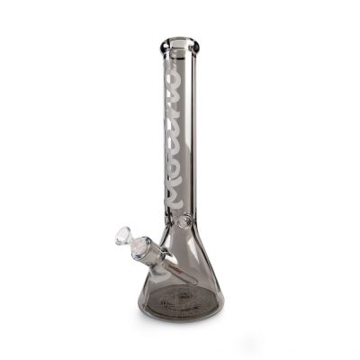 Silver Medusa Beaker Bong - 9 mm glass - Molino Glass Bongs