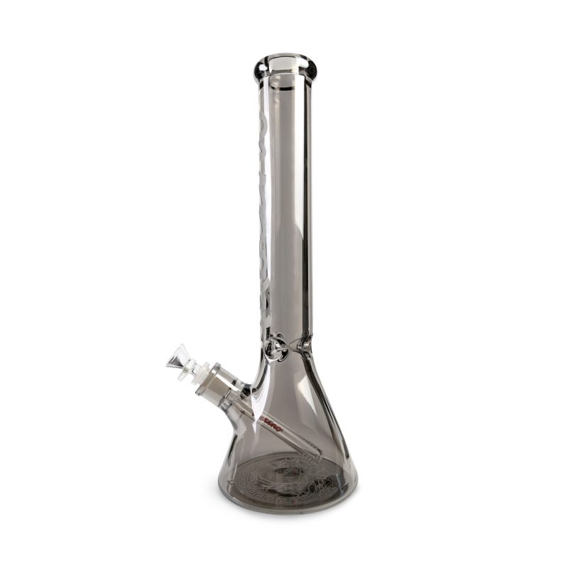 Silver Medusa Beaker Bong - 9 mm glass - Molino Glass Bongs