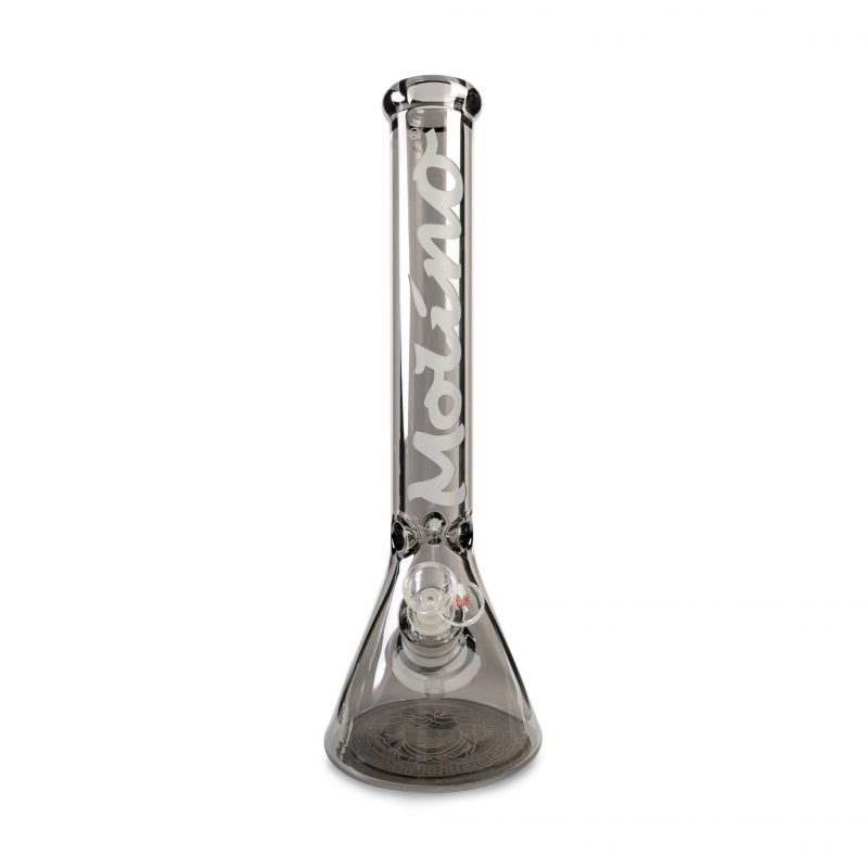 Silver Medusa Beaker Bong - 9 mm glass - Molino Glass Bongs