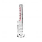 Stemless Triple Disc Percolator- PB-029-Pink - Molino Glass Bongs