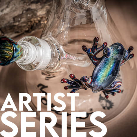 Artist Series Glass Bongs by Molino Glass Bongs