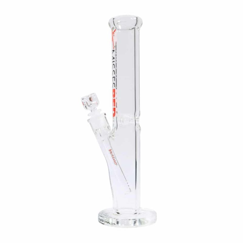 9 mm Cylinder Bong - Misses Red - Molino Glass Bongs
