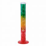 High Society Rasta Leaf Bong - Molino Glass Bongs