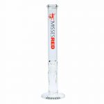 Misses Red Cylinder Bong - Molino Glass Bongs