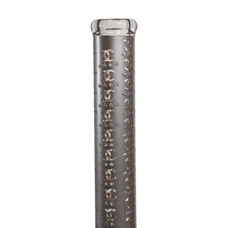 Chanel Bong - Molino Glass Bongs - High Society Series