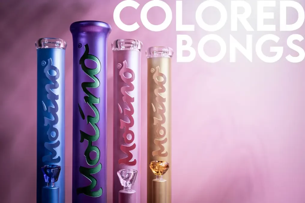 Colored Bongs by Molino Glass Bongs