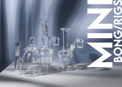Mini Bongs and Mini Dabbing Rigs - Molino Glass Bongs